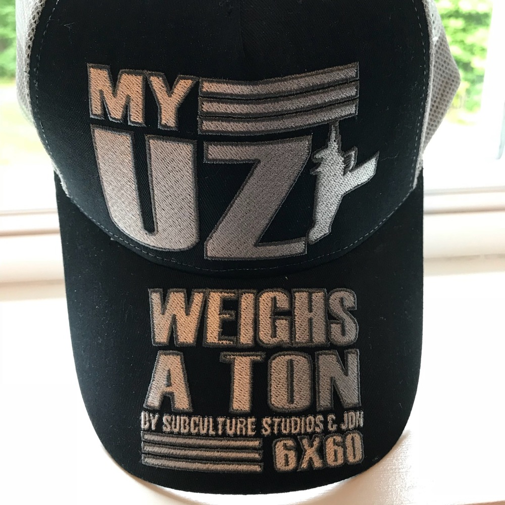 Public Enemy ‘Mi Uzi Weighs a Ton’ mesh hat